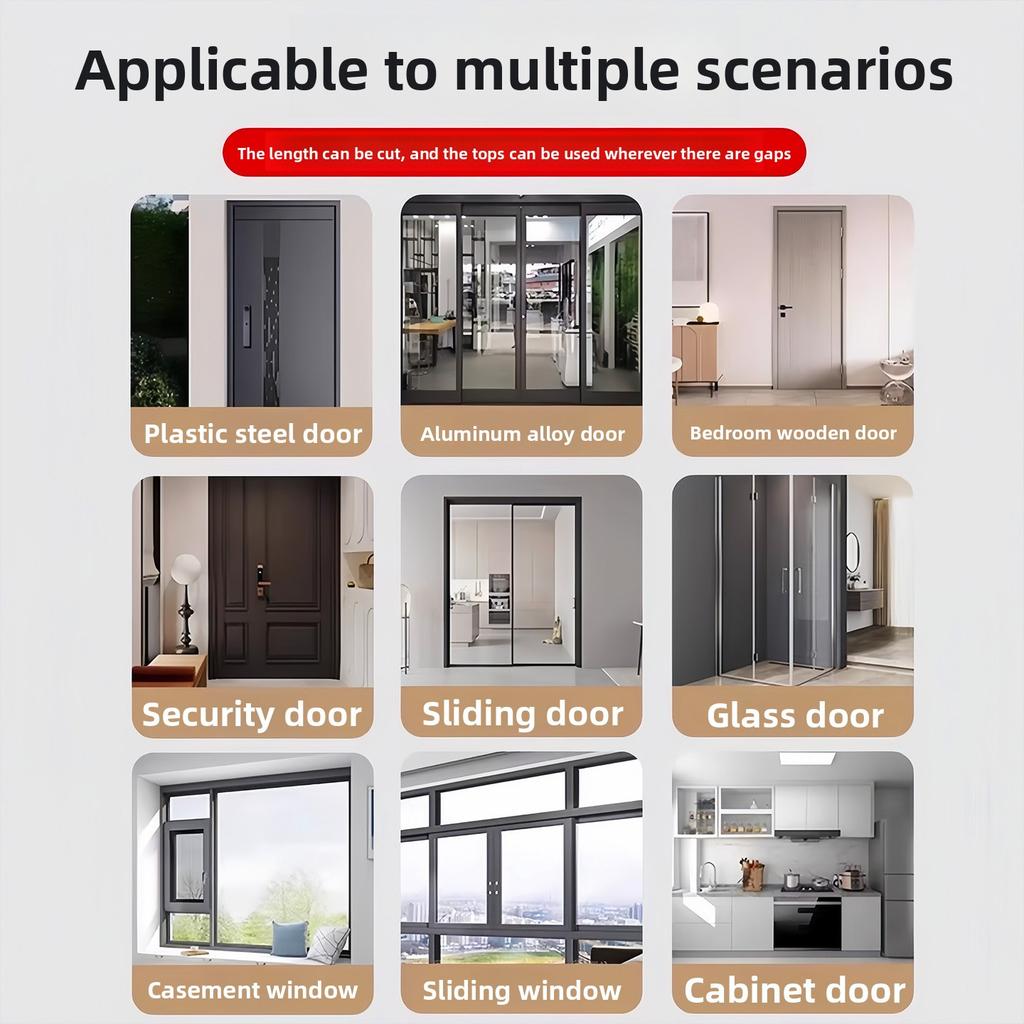 Fenster Zugluftstopper Unten Windspalt Glas Schiebe Zugdichtung