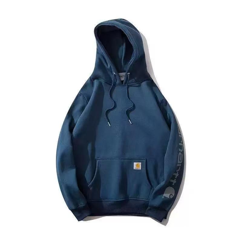 Unisex Trendová Mikina Carhartt S Plusovým Sametovým Svetrem pro Muže a Ženy