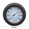 Indoor Outdoor Thermometer Wall Thermometer Hygrometer Wireless Large Number