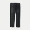 HLA Men's Dark Black Straight-Leg Jeans