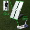 Golf Putting Mirror Golf Training Mirror Aid Practice Portable Trainer Tool For Backyard Beginner Golfer Consistency Improved