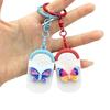Portable Pill Case With Keychain Mini Pill Organizer Daily/Travel/Office Medicine Box Multifunctional Small Item Storage Box