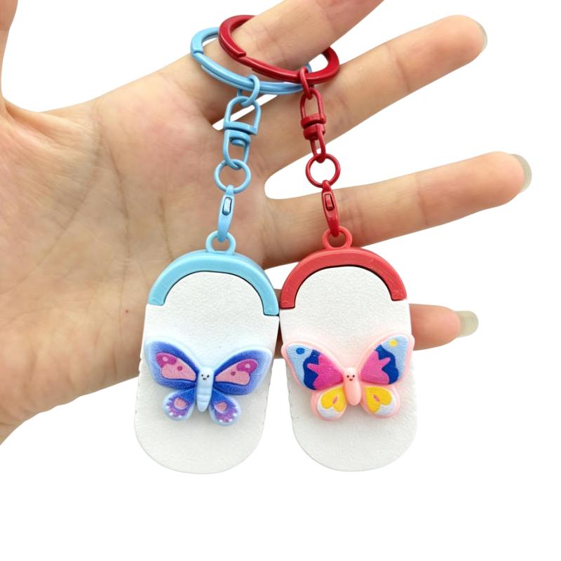 Portable Pill Case With Keychain Mini Pill Organizer Daily/Travel/Office Medicine Box Multifunctional Small Item Storage Box