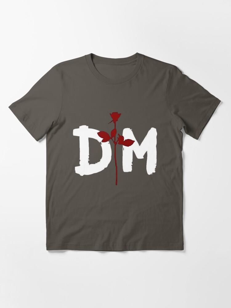 Depeche Mode(DM) Logo and Red Rose, D-P-CH-MOD- Essential T-Shirt