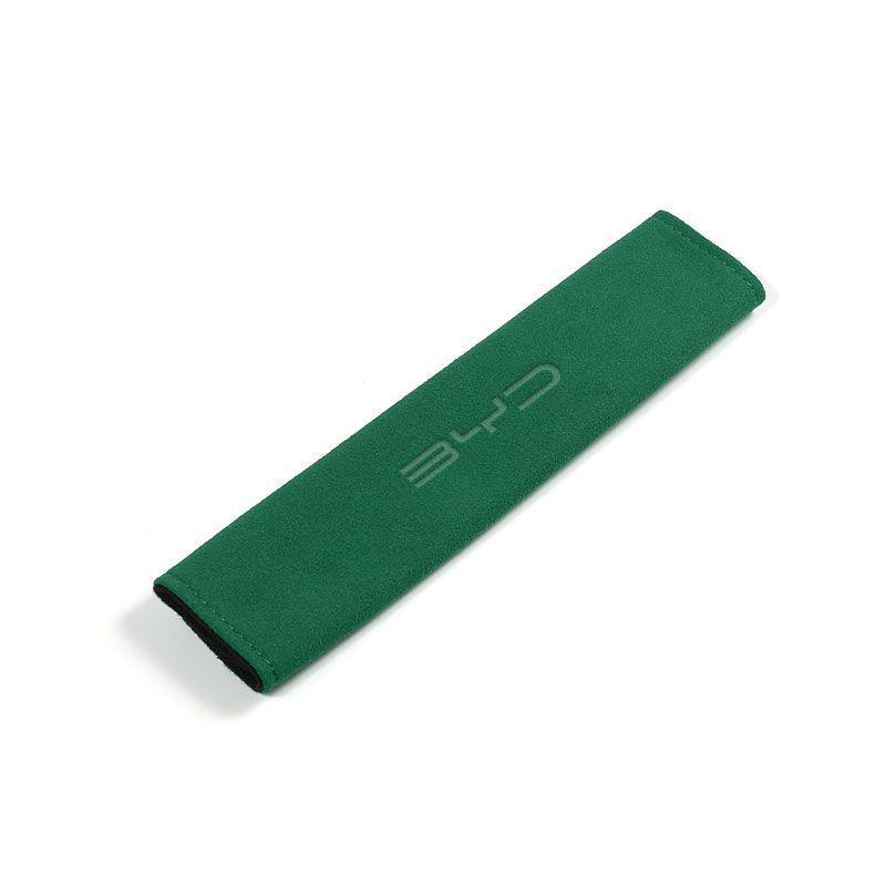 New BYD Suede Seat Belt Shoulder Pad: Anti-Chafing, Wear and Dirt-Resistant, All-Season, Light Luxury, Simple, Practical