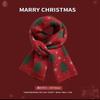 New Red Christmas Gift Imitation Cashmere Scarf Women's Winter Shawl Trendy Versatile Scarf Fashionable Versatile