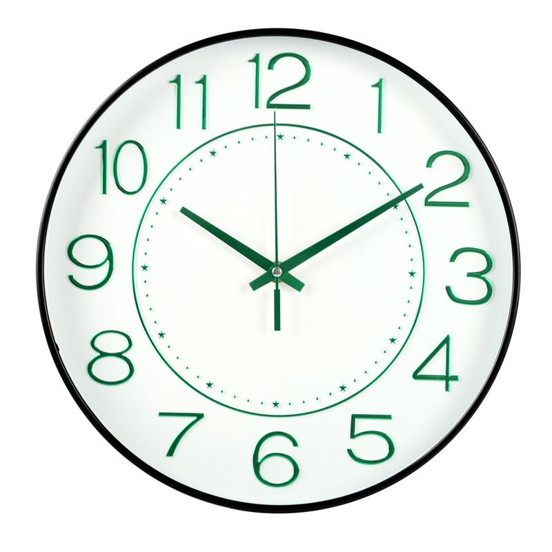 

12-дюймовые 30 см Кварцевые часы с возможностью кастомизации Креативные скандинавские часы Декор Гостиная Цифровые настенные часы Настенные часы