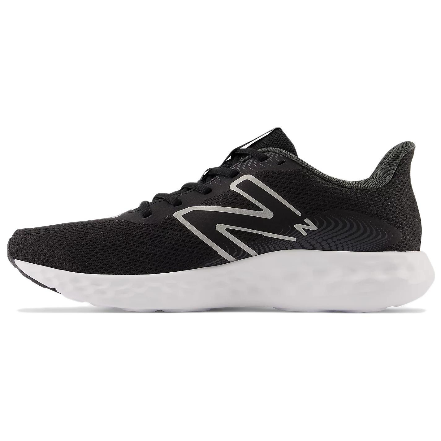 

New Balance 411v3 Shoes Black Dark Silver Metallic 41.5