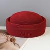 Fashion Summer Hard Berets Caps Mesh Breathable Painter Hat Outdoor Adjustable Women Sun Hat Pillbox Hat