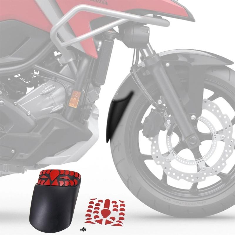 Schutzblech Vorderrad Spritzschutz für NC750X Motorrad Einfache Montage Verbesserter Karosserieschutz gegen Schlamm und Schmutz