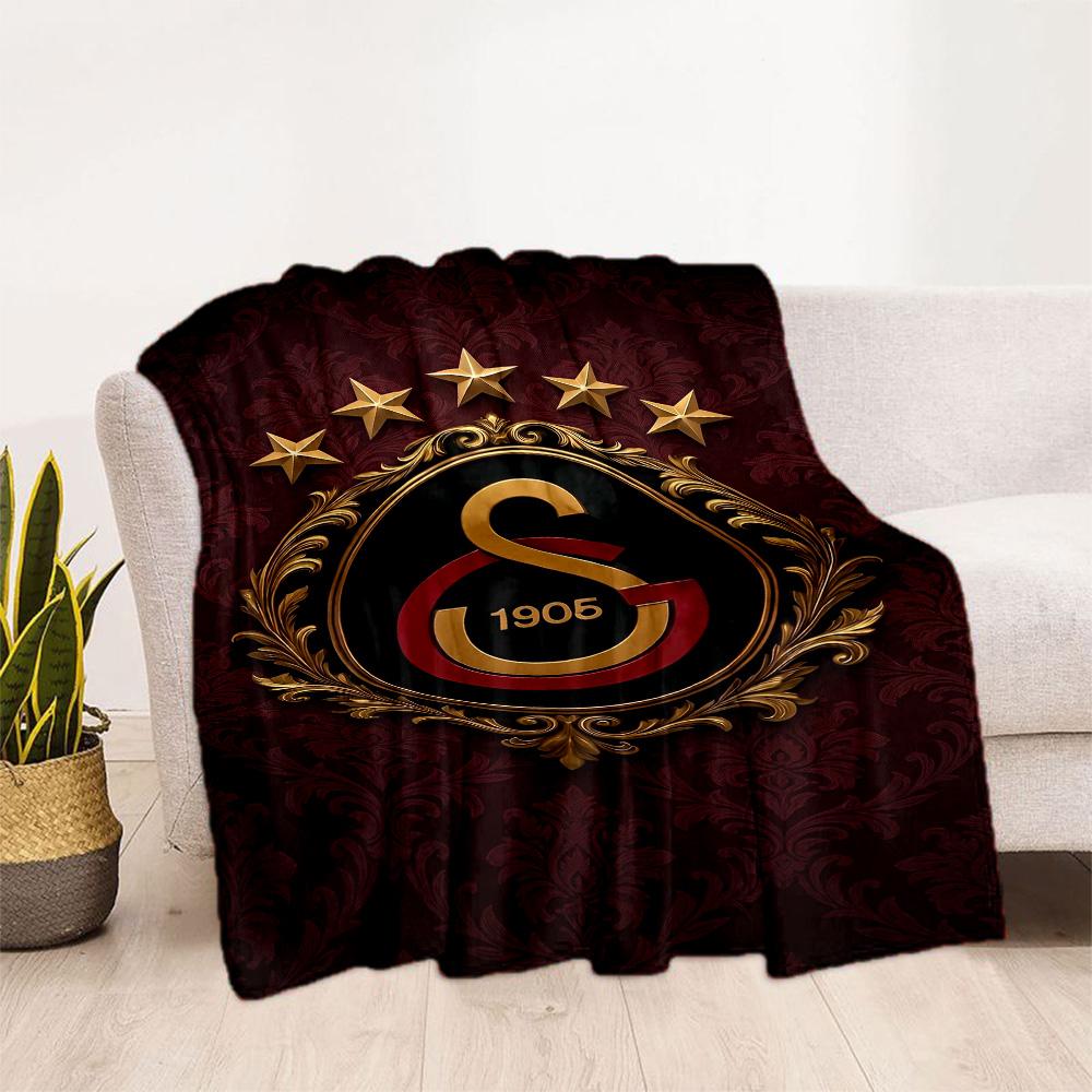 Galatasaray 167 Blanket Soft Warm Cozy Perfect for Seaside Sofa Couch Four Seasons Multipurpose Modern Gifts For Family Or Friends