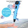 Roboter-3D-Stift, kabellos, integrierter 1000-mAh-Akku, Sicherheits-Malstift für niedrige Temperaturen, PCL-Filament