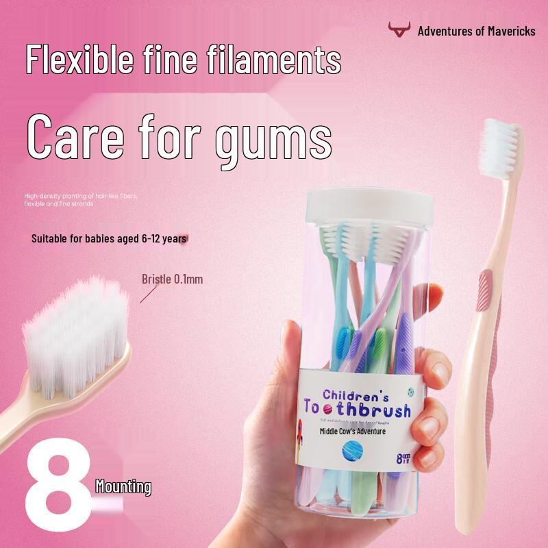 

Little Ox Adventure Kids Soft Bristle Toothbrushes