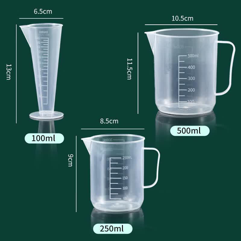 ZISIZ Plastic Measuring Cup with Scale