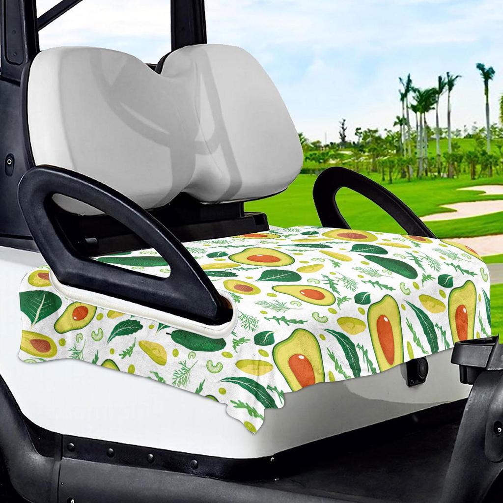 Přikrývka na sedadlo golfového vozíku, ručník, snadná instalace, pohodlná, lehká na cestování, sport