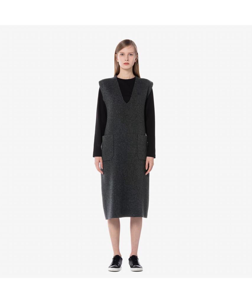 Lacoste Women'S V-Neck Sleeveless Dress Ef194E-54N 050
