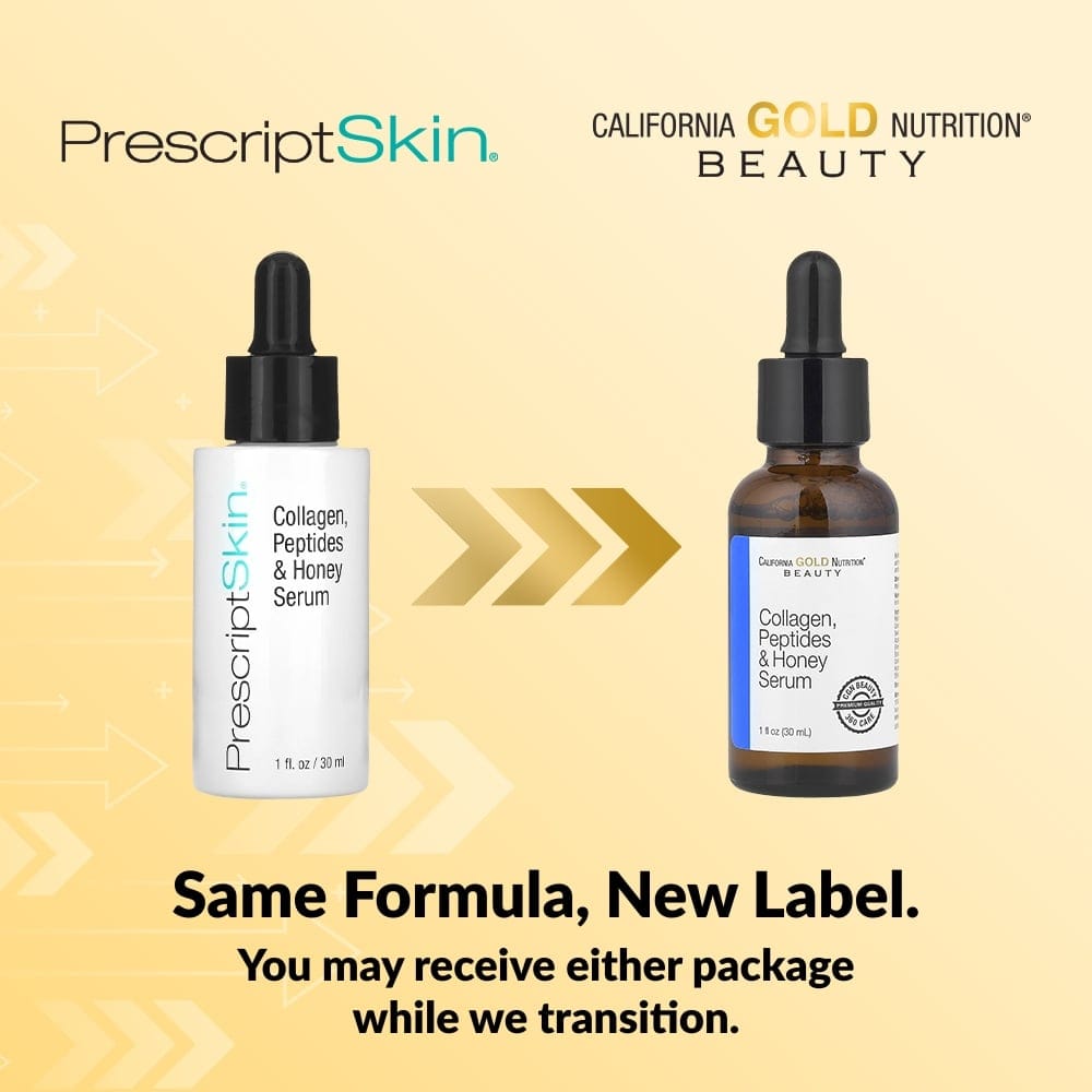 PrescriptSkin Collagen Peptide & Honey Serum 30ml (1 fl oz)