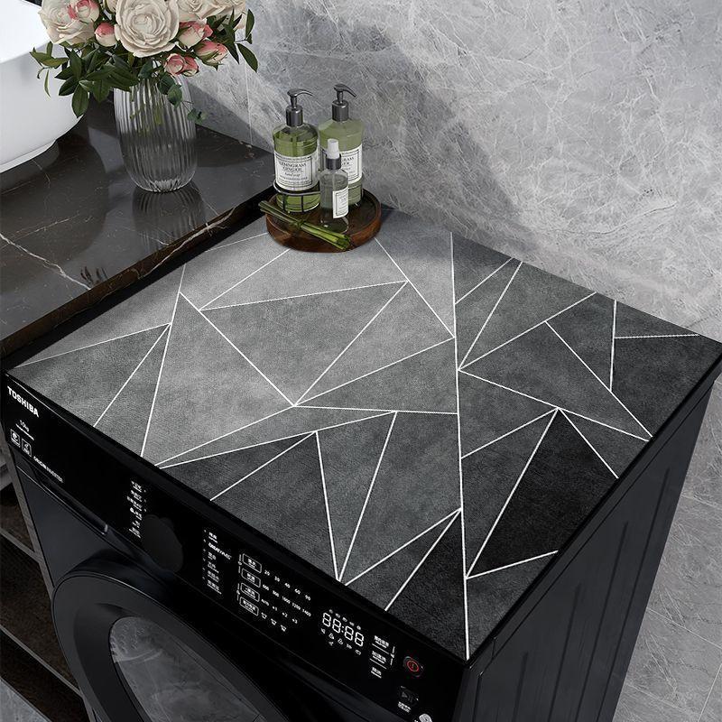 Diatomaceous earth washing machine cover mat, multi-purpose household cover, dustproof and sunproof mat