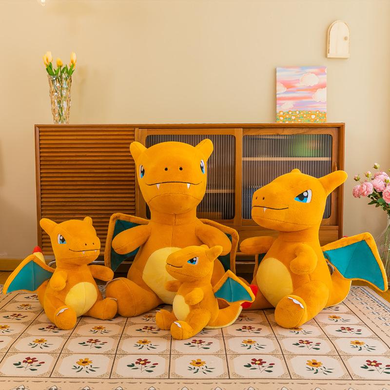 Feuerspeiender Drache Plüschtier kleiner Feuerdrache Puppe Kindergeschenk