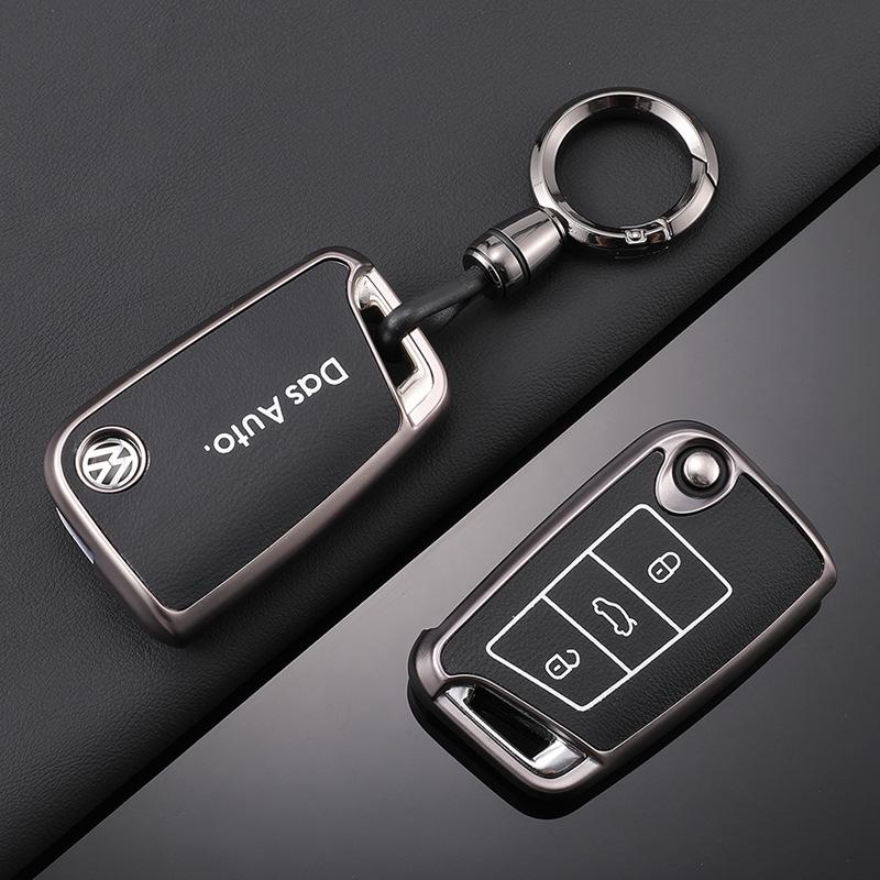 Volkswagen Sagitar TPU Leather Key Cover for Passat, Bora, Lavida, Yue Models
