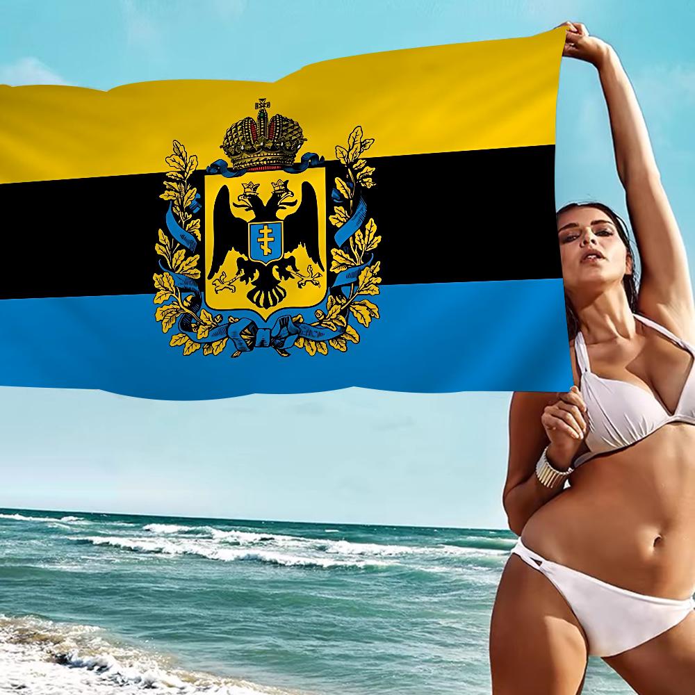 U-UkraineS Flag Beach Towel Colorful Bath Towels For Girl Microfiber Quick Dry Custom Sand Free Beach Yoga Spa Gym Pool