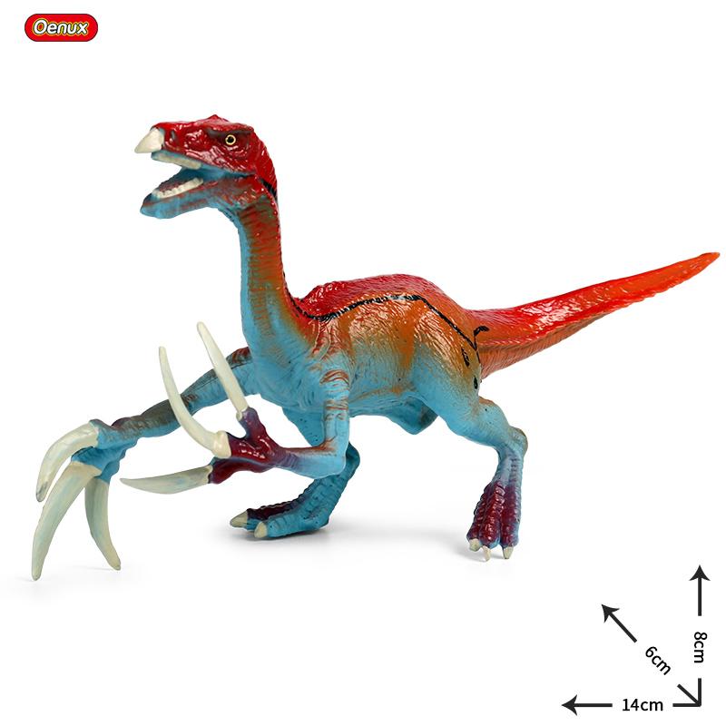 Figurine Oenux Dinozauri Jurasici T-Rex Velociraptor Spinosaurus Dilophosaurus Model Animal Figurine de Acțiune Colecție Jucărie pentru Copii