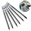 T65 Welding & Soldering Tip Kit B2/I/C4/K/D32/D52 Compatible With Soldering Pens Copper Alloy Tips For Repair Work