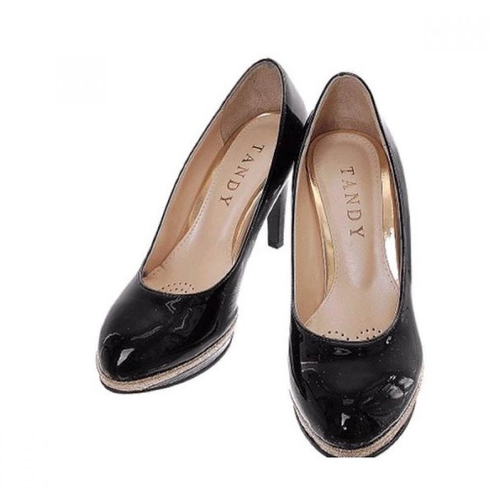 Tandy Women S BlaCk Pearl ShoeS 71442 Ck 101  9.5cm 