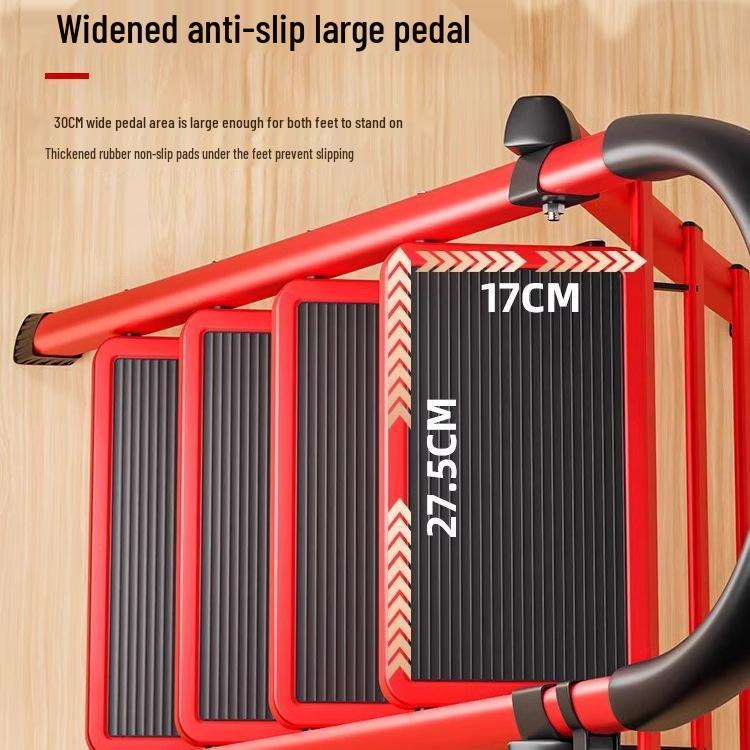 Portable Lightweight A-Frame Household Folding Ladder - Multifunctional & Compact Design