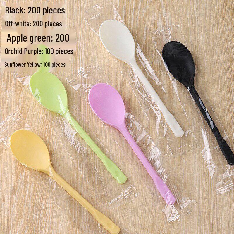 Qiwei Disposable Plastic Spoons