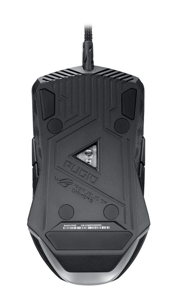 ASUS ROG Pugio Truly Ambidextrous Optical Gaming Mouse with Configurable Side Buttons