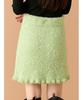 Lame Knit Mini Skirt LWNS255067GRNF