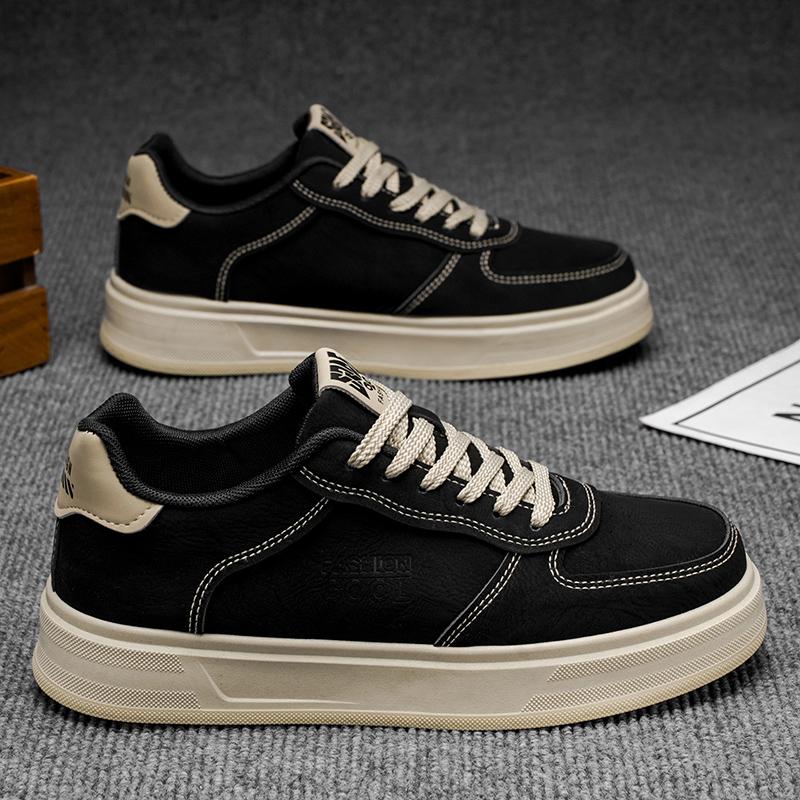 New Fashion Autumn And Winter Men's Low Top Martin Boots Students Male Boys Trending Soft Sole Work Shoes Labor Protection Martin Sneakers