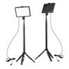 RGB Video Light Kit 10 Levels Brightness Dimmable USB LED Video Lighting Kit with Extendable Tripod