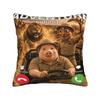 Pillow Cover USA 250 Anniversary Tung Sahur John Pork AI Baby 4th July  Funny Pillow Case For Sofa Home Decoration Pillowcases