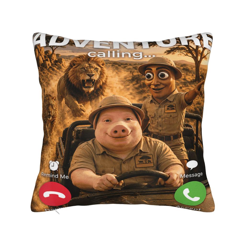 Pillow Cover USA 250 Anniversary Tung Sahur John Pork AI Baby 4th July Funny Pillow Case For Sofa Home Decoration Pillowcases