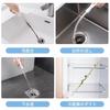 beyourchoi Pipe Brush for Plumbing, Wire, and Drain Cleaning, Flexible Spiral Drain Brush for Cleaning, Pipe Cleaning, Toilet, Bathroom, and Kitchen,
