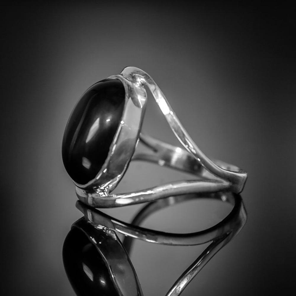 Black Onyx Ring, Onyx Ring, Wedding Ring, Black Stone Ring, Black Onyx, Onyx Jewelry, Natural Onyx Ring, 925 Sterling Silver Ring