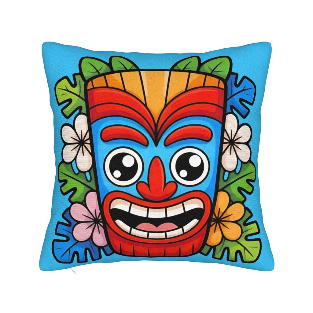 Tiki Cocktail Sippin Spirits Pillow Case Design Pillow Cover For Living Room Bed Chair Morden Cushion Cover
