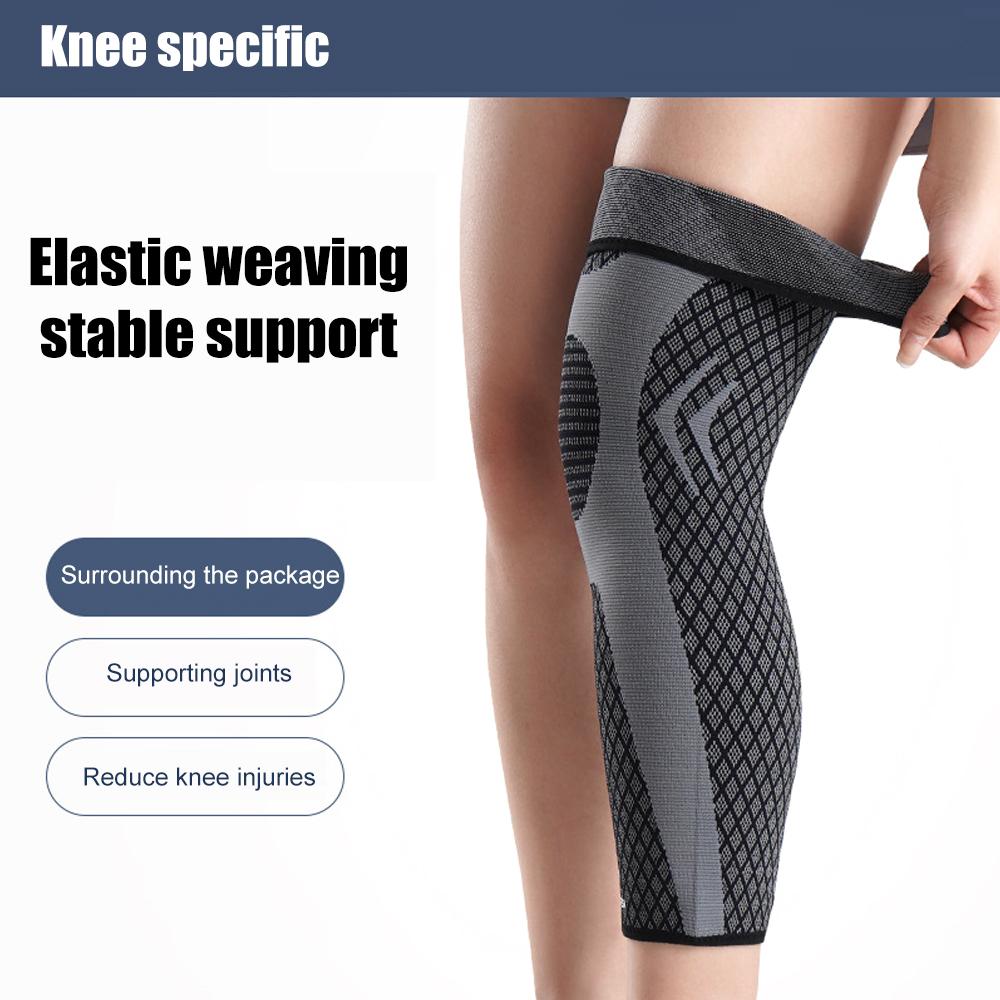 1Pc Full Leg Compression Sleeve Long Support For Thigh Knee Calf Men Women Running Basketball Football
