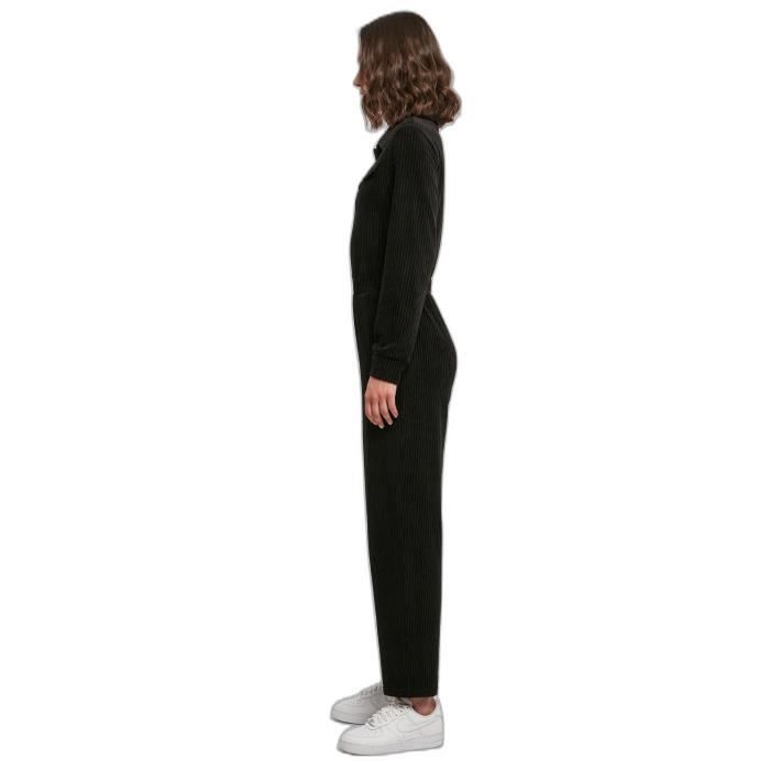 Combinaison En Velours Côtelé Femme Urban Classics - Noir - L