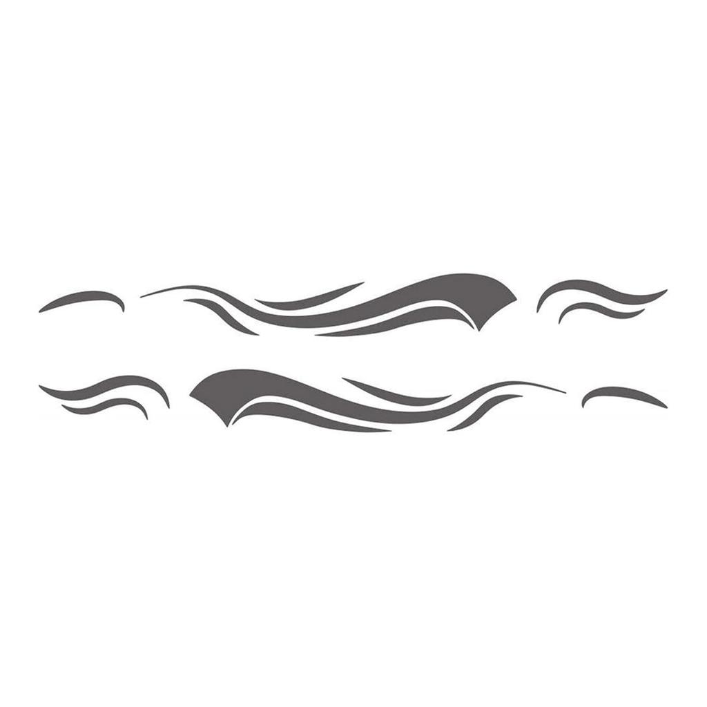 Weatherproof Stylish Car Body Graphics Stripes Stickers Suitable for Motorhomes and Offroads Vehicle In Various Patterns