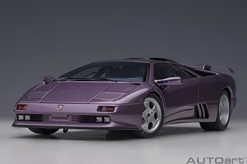AUTOart 1/18 Scale Lamborghini Diablo SE30 Jota VIOLA SE30/Metallic Purple Finished Model 79142