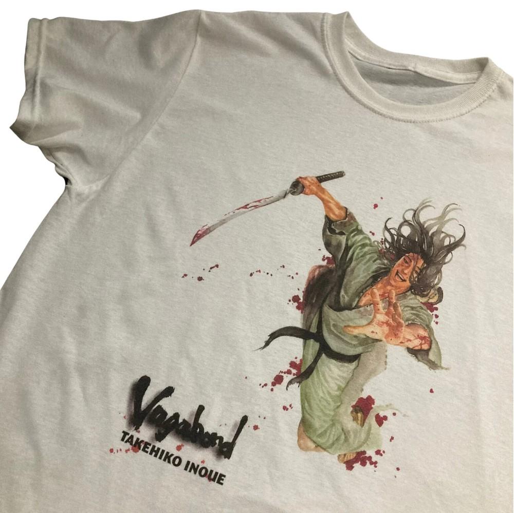 VAGABOND Сасаки Кодзиро МАНГА UNISEX  - высококачественный принт Унисекс Футболка XXXXL