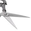 Retro Scissors Stainless Steel Gourd Shape DIY Vintage Small Embroidery Cutting ToolsGray Silver