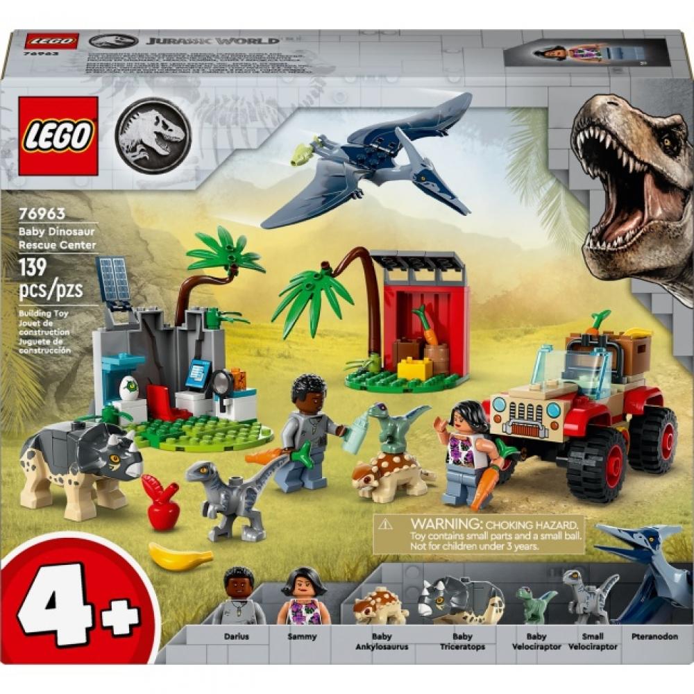 

LEGO Центр спасения детенышей динозавров 76963