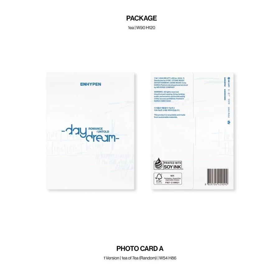 Album ENHYPEN - [ROMANCE : UNERZÄHLTER TAGTRAUM] WEVERSE