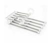 Est Multifunction 5 In 1 Pant Rack Shelves Stainless Steel Clothes Hangers Multi-functional Wardrobe Magic Hanger