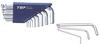 TOP Ball Point Hex Wrench, Standard Type, 9-Piece Set, HBS-9000