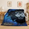 Dämonenjäger Arthas World of Warcraft WOW Spiel Flanelldecke Weiche Warme Überwurfdecke für Schlafzimmer Wohnzimmer Bett Reise Picknick
